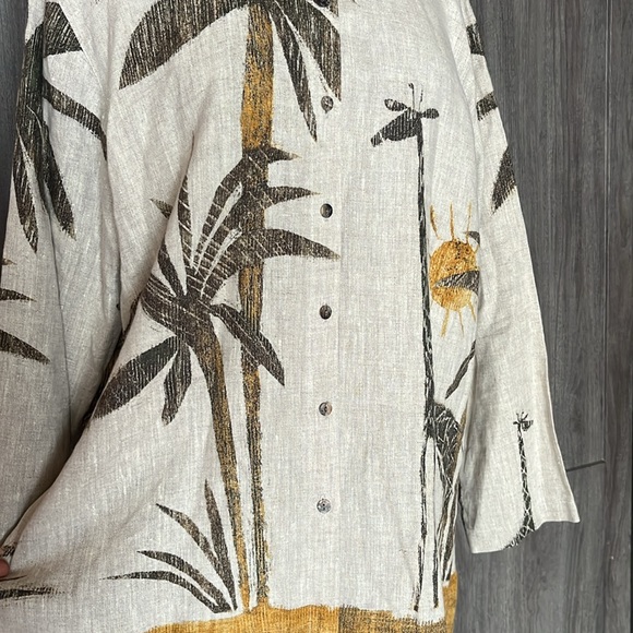 CHICO’S safari button dawn shirt - Picture 3 of 16